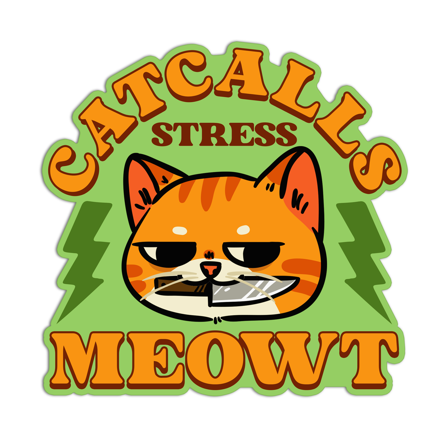 Cat Calls Stress Meowt