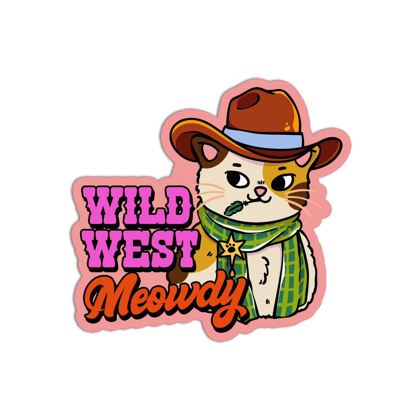 Cowboy Stickers