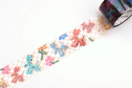 King Jim Soda Transparent Masking Tape - Balloon Animal