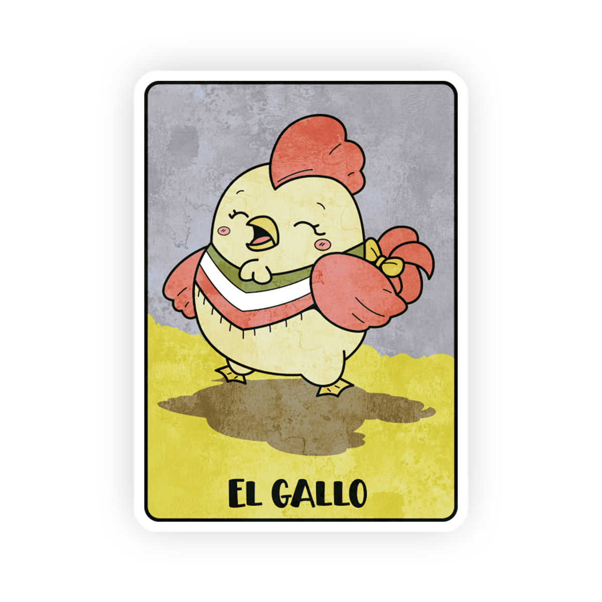 El Gallo - La Loteria Sticker