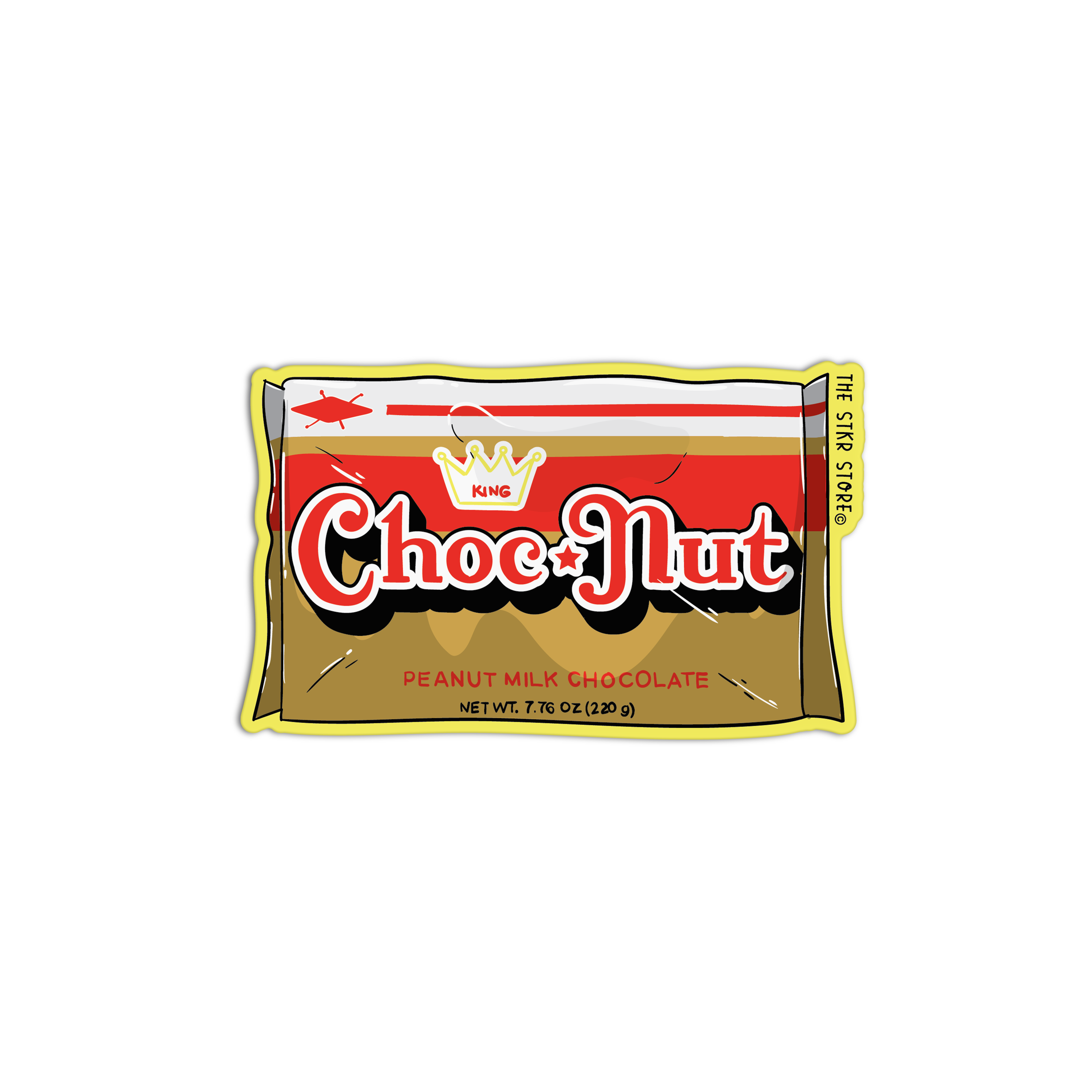 Choc Nut Filipino Snacks Stickers The Stkr Store choc-nut-filipino-snacks-stickers-the-stkr-store