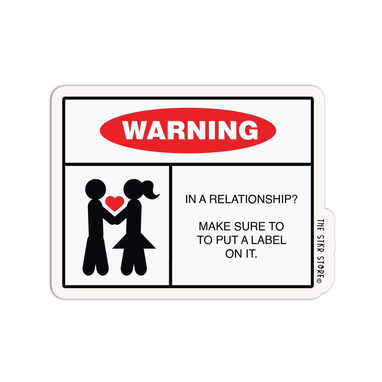 Funny Warning Label Stickers