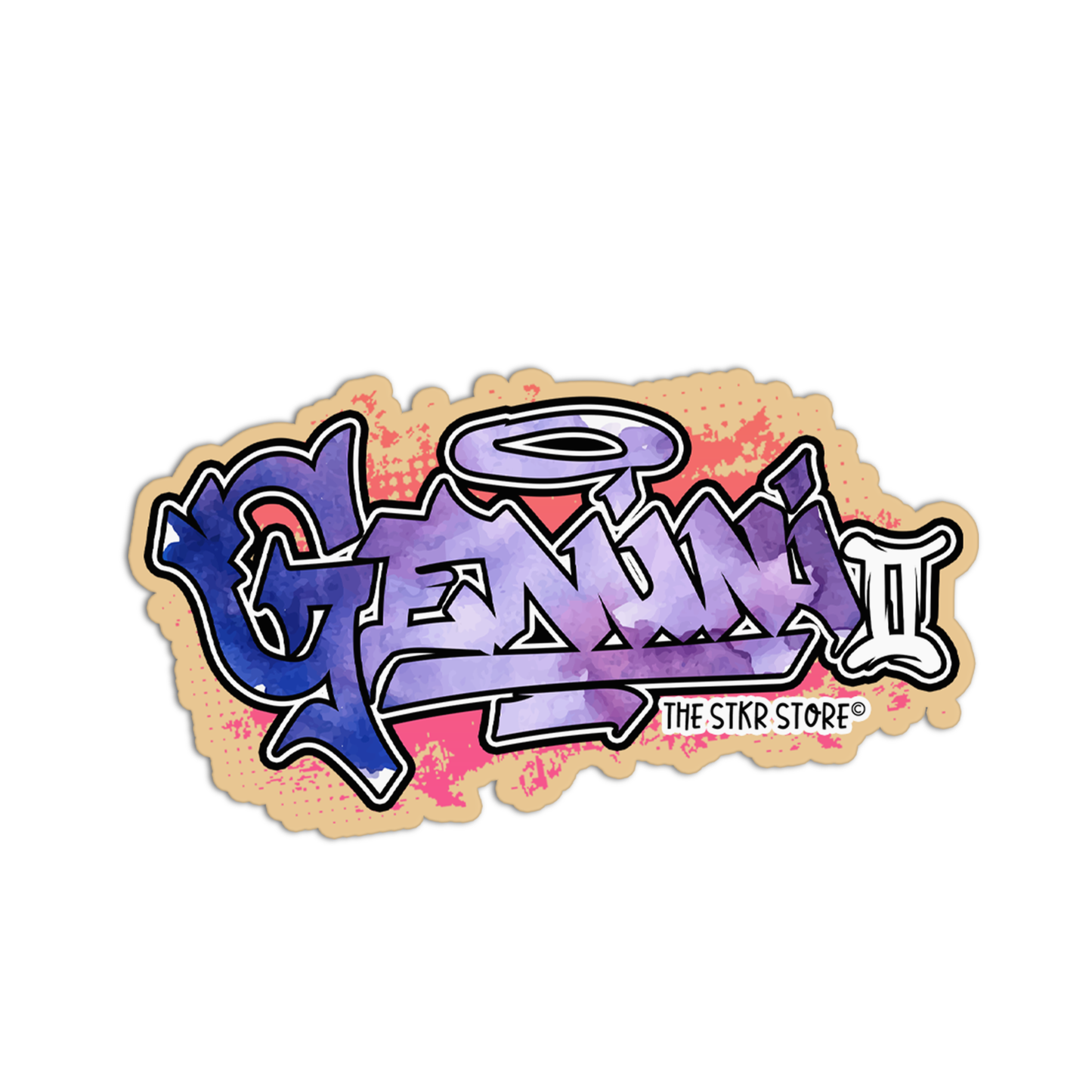 Gemini Horoscope Zodiac Stickers