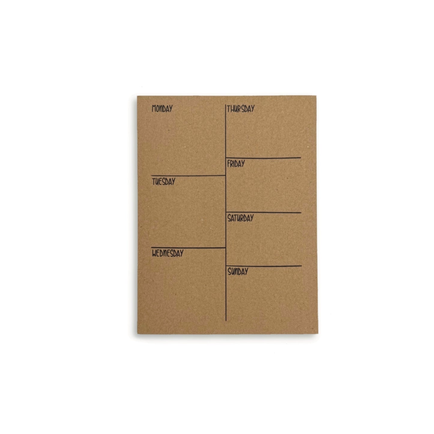 Brown Paper Memopad - The Stkr Store