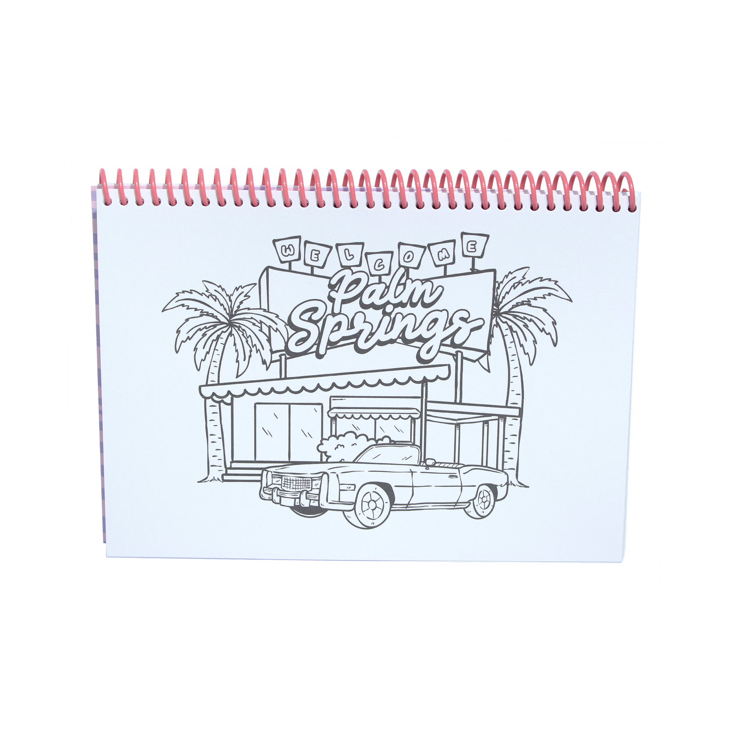 Palm Springs Coloring Book