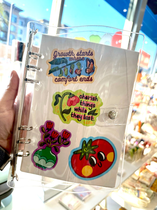 Clear Sticker Collecting Album