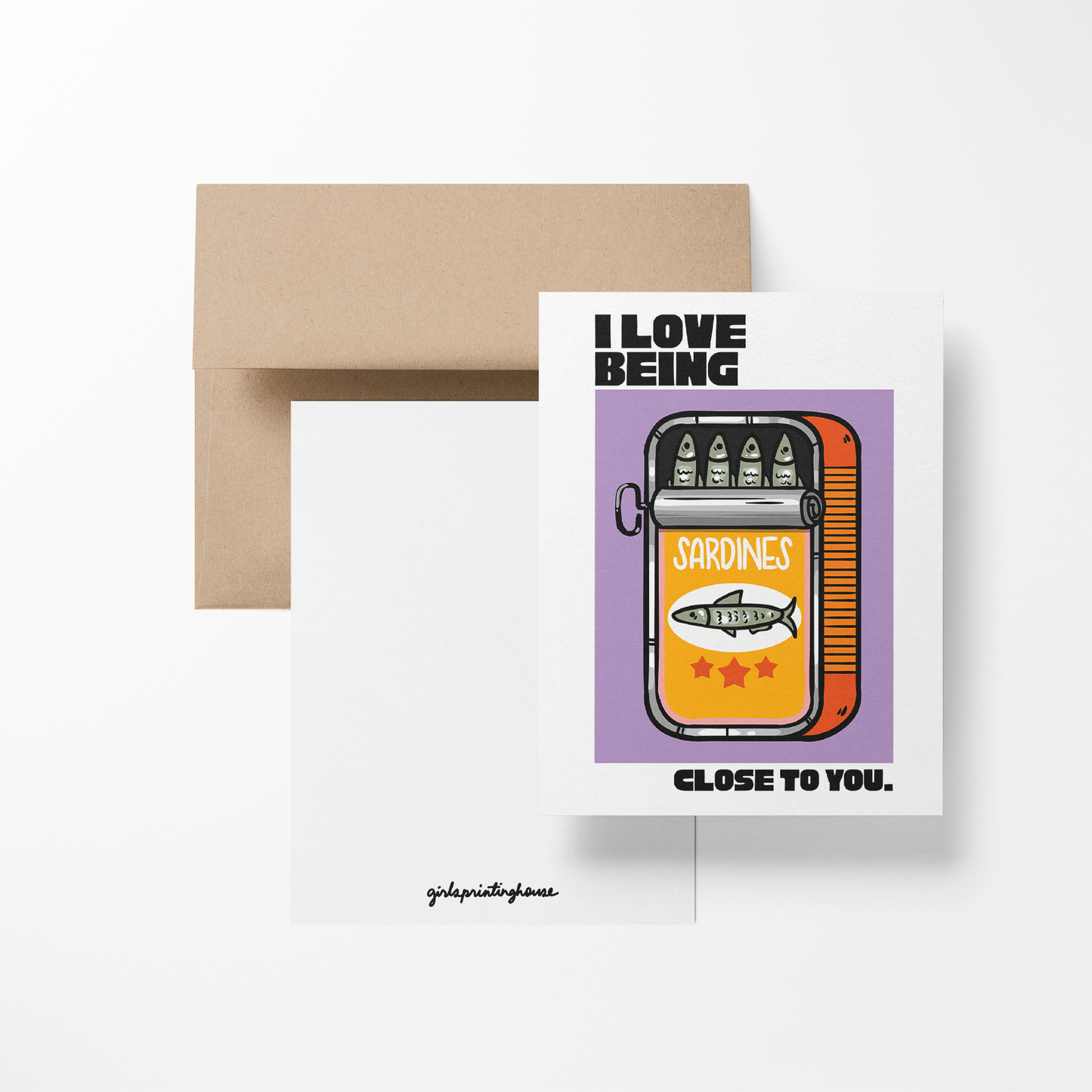 I love Being Close To You Greeting Card