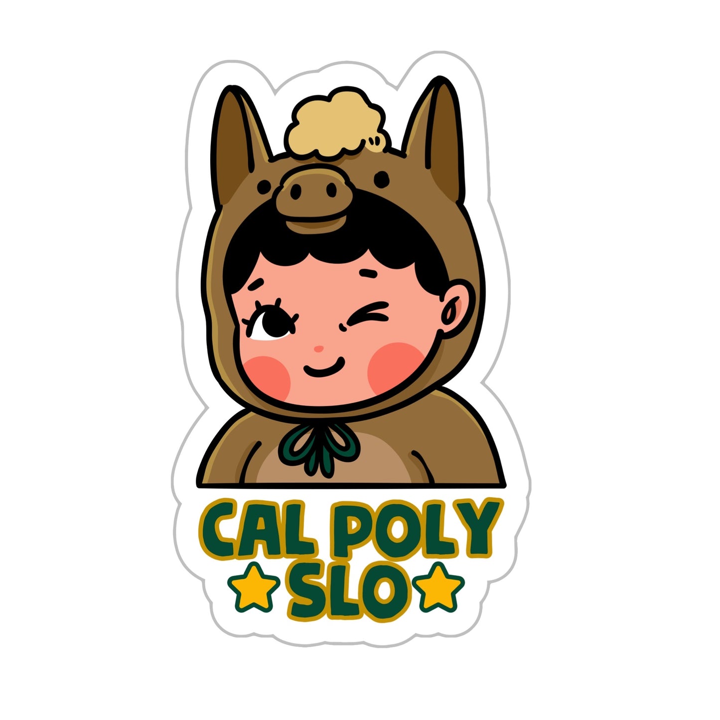 Cal Poly Slo Sticker