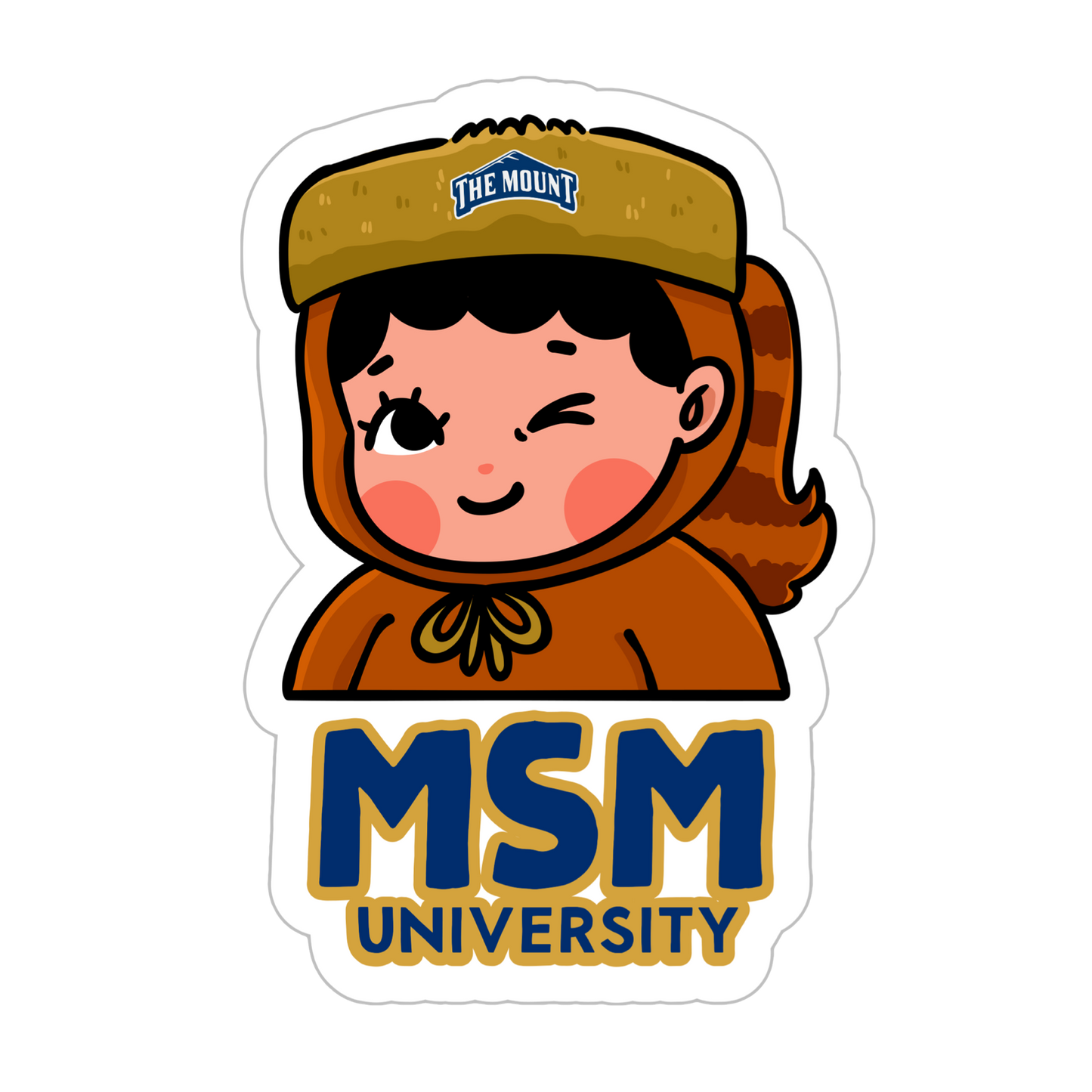 Mount Saint Mary's University Sticker