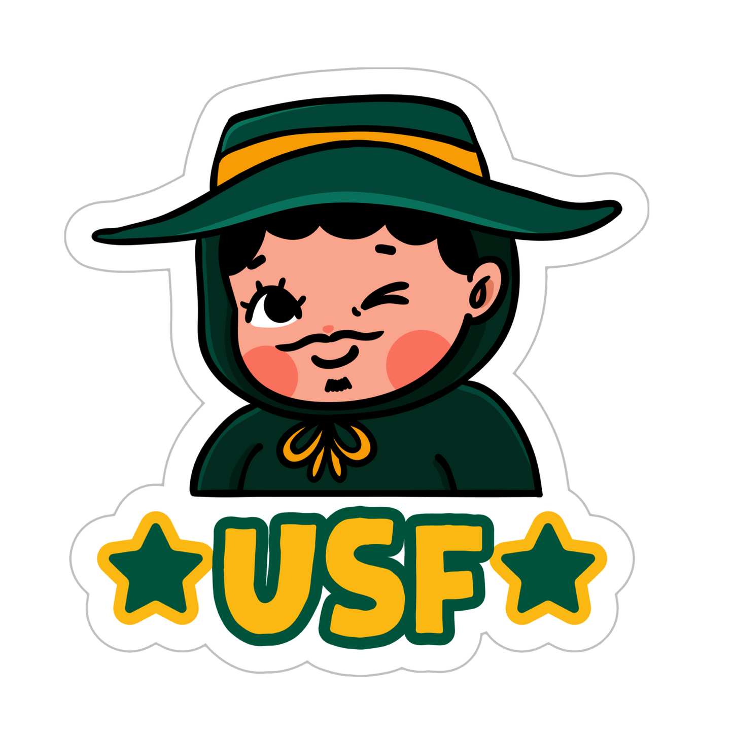 University of San Francisco Sticker