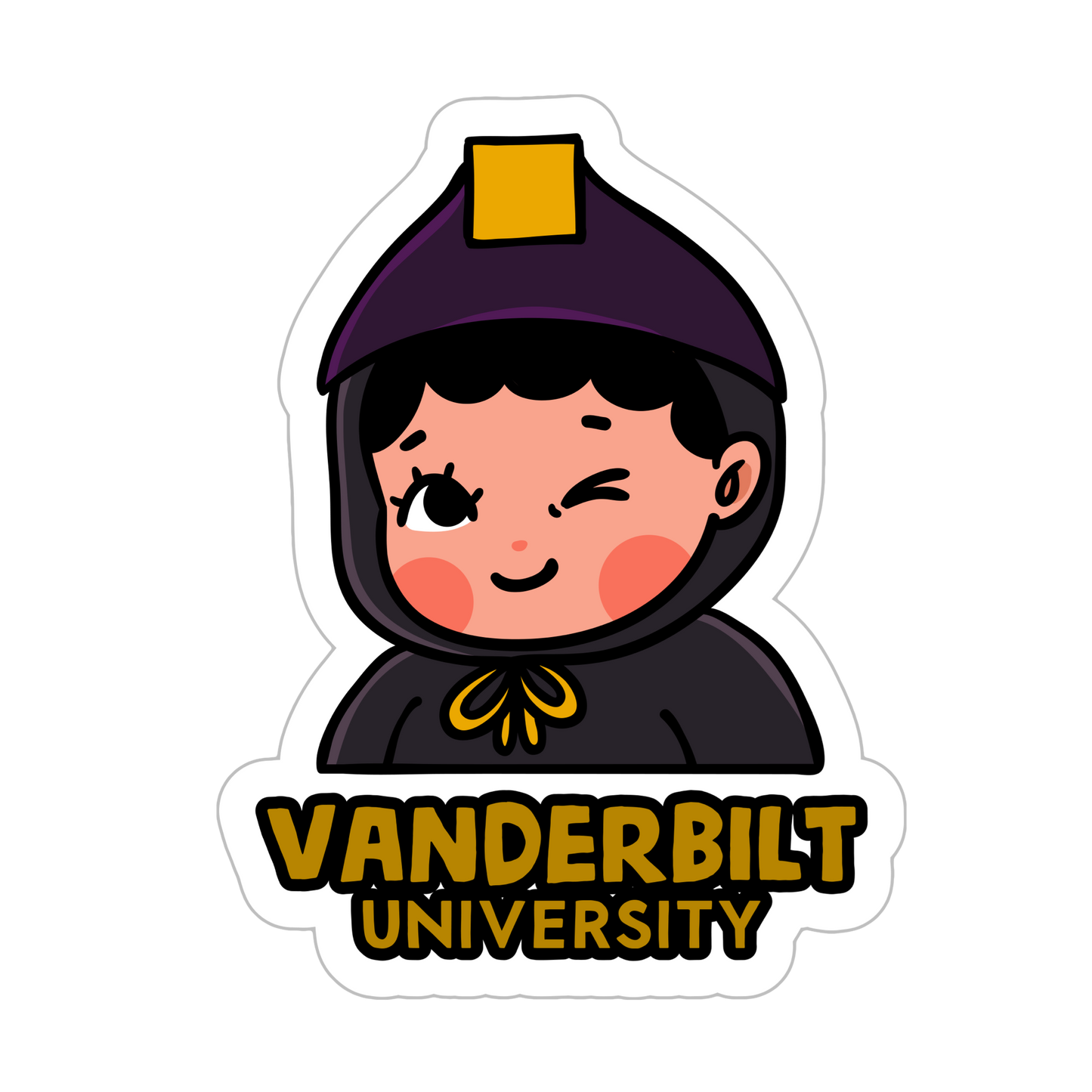 Vanderbilt University Sticker