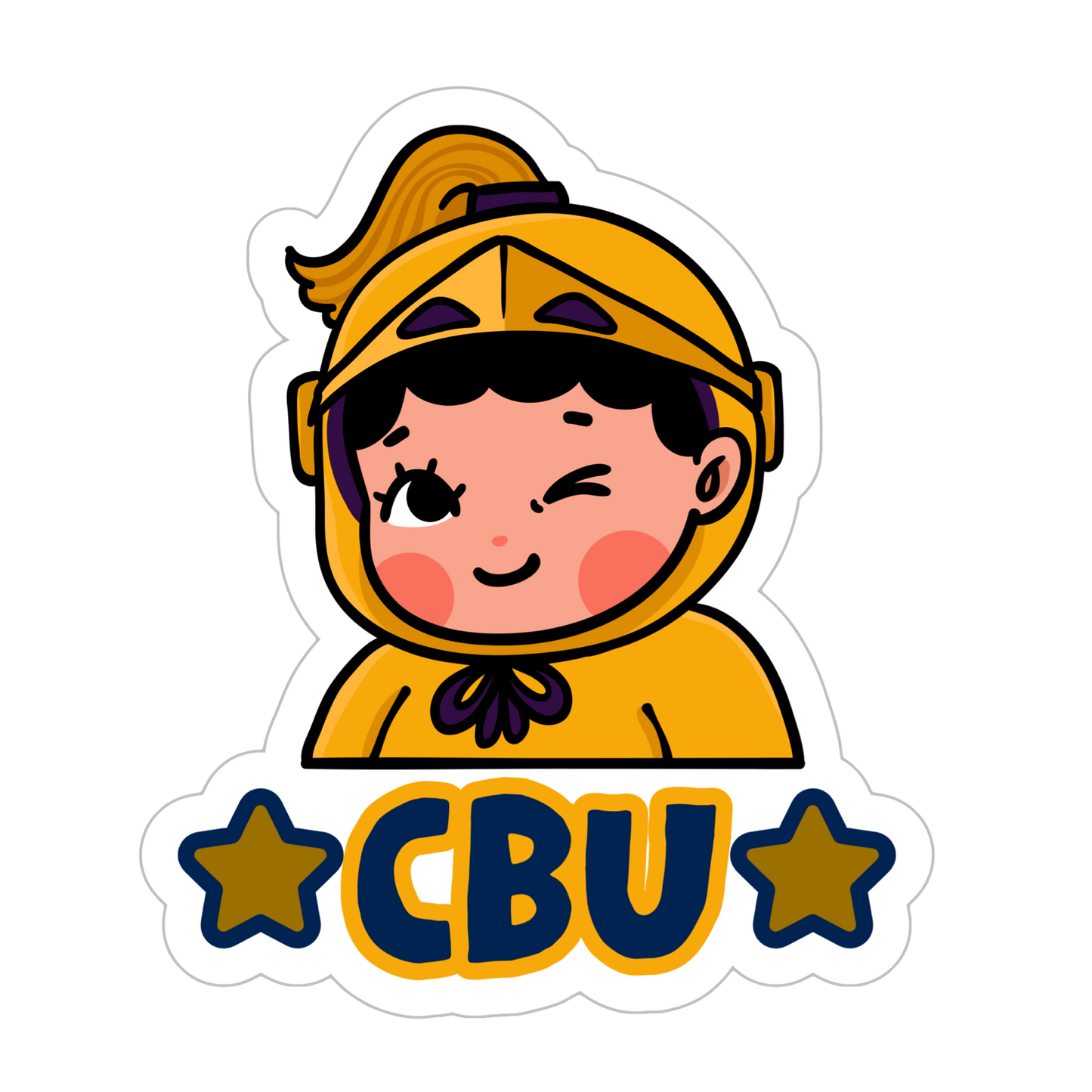 California Baptist University Sticker