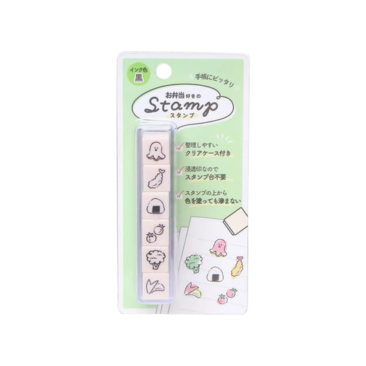 Kamio Japan 6-in-1 Stamp Set