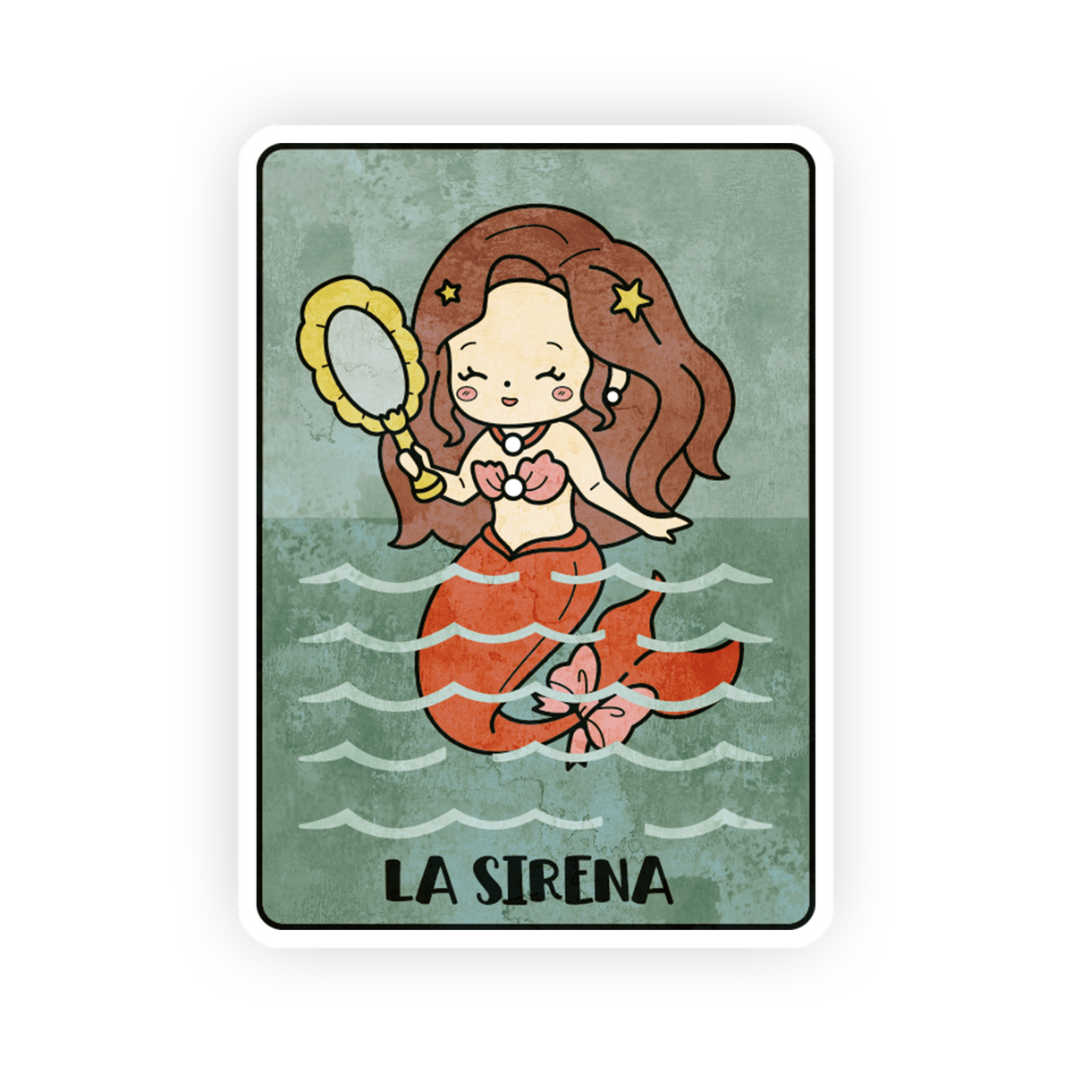 La Sirena - La Loteria Sticker