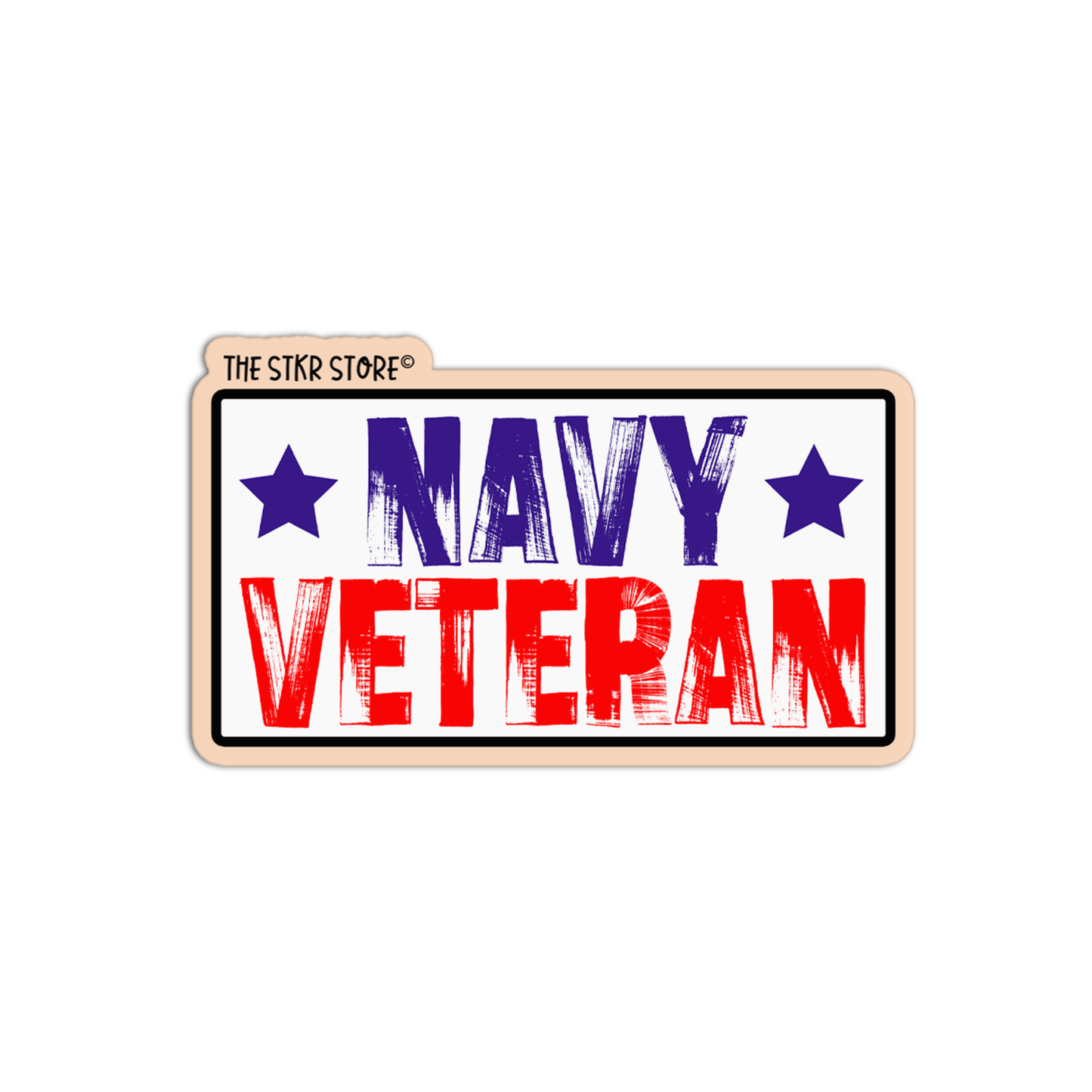 Navy Veteran Sticker