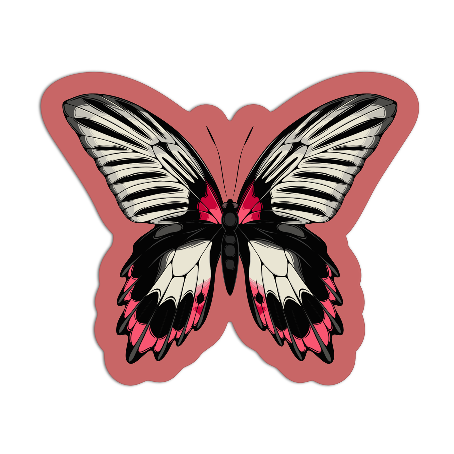 Papilio Rumanzovia Butterfly Sticker