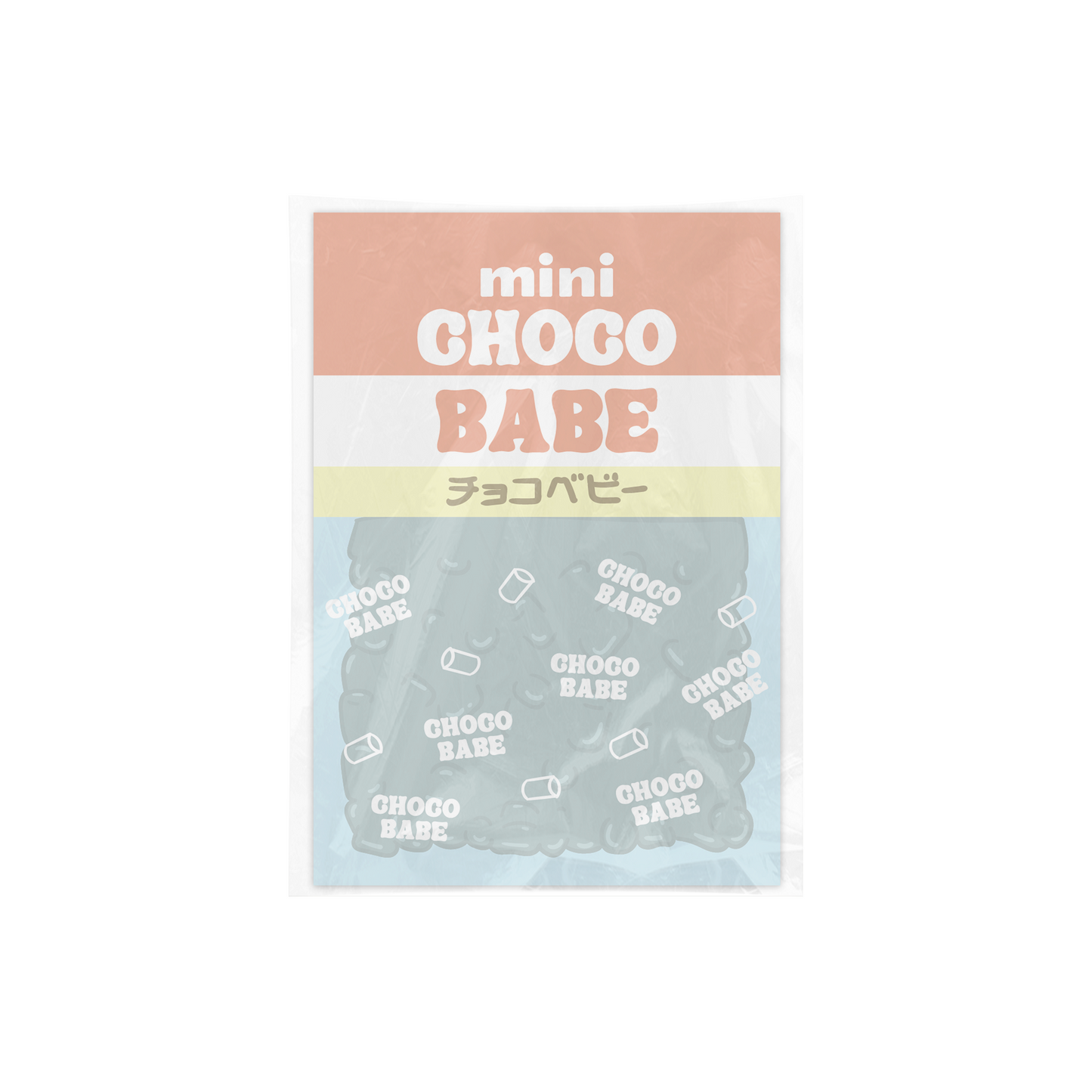 Mini Choco Babe - Asian Snack Memopad A7