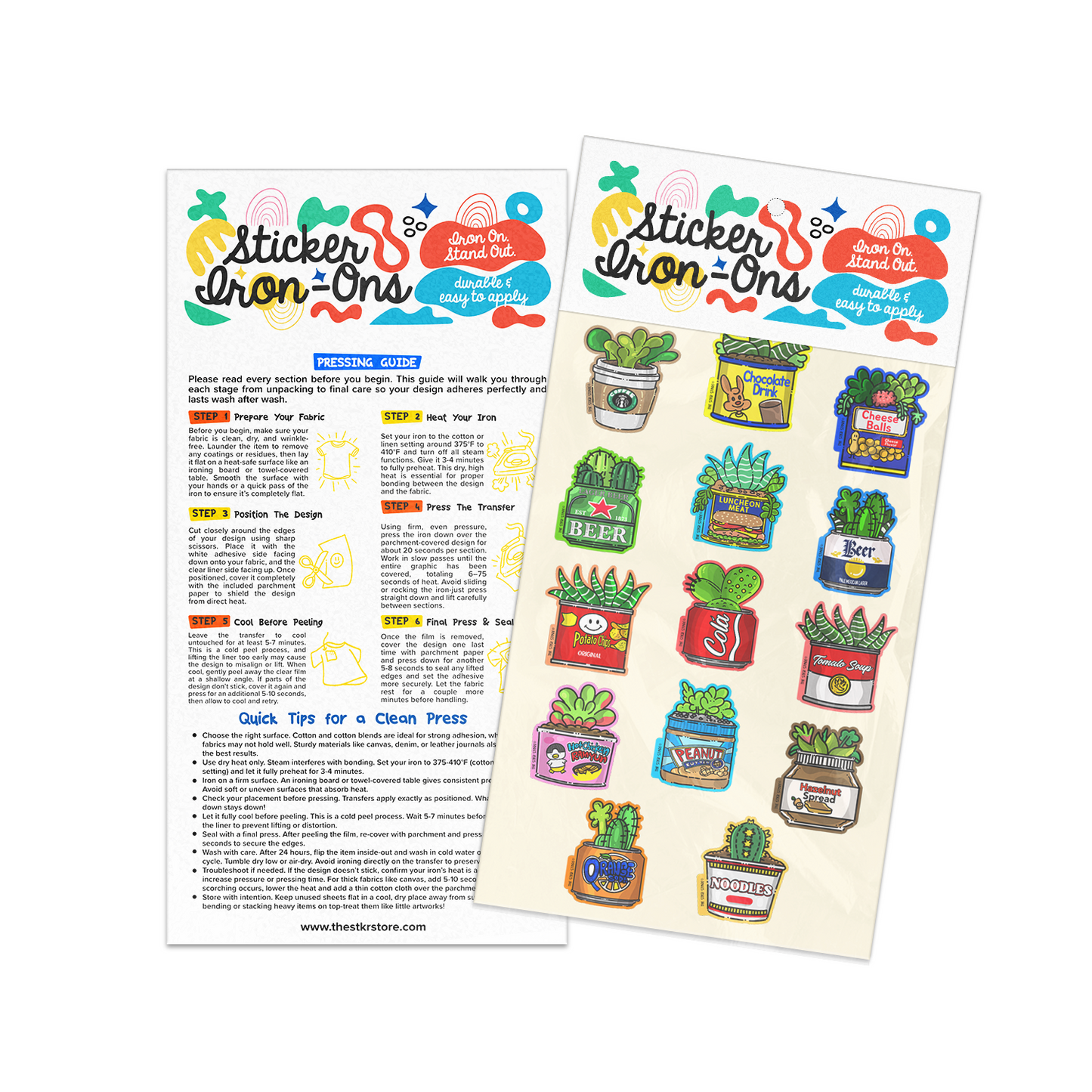 Planters Sticker Iron-Ons