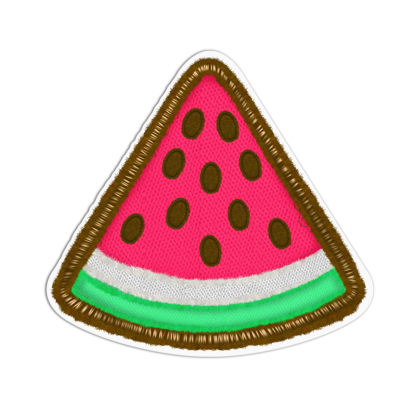 Watermelon Patch Style Textured Stickers
