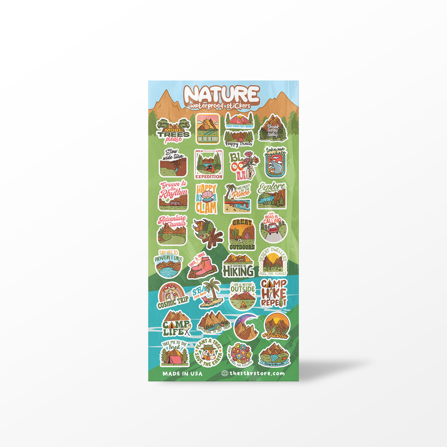 Nature Sticker Sheet
