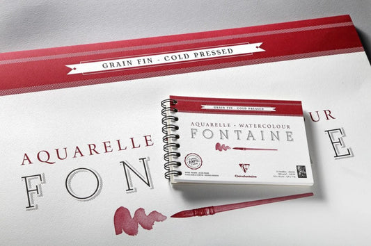 Fontaine Watercolor Cold Pressed Pad - Clairefontaine