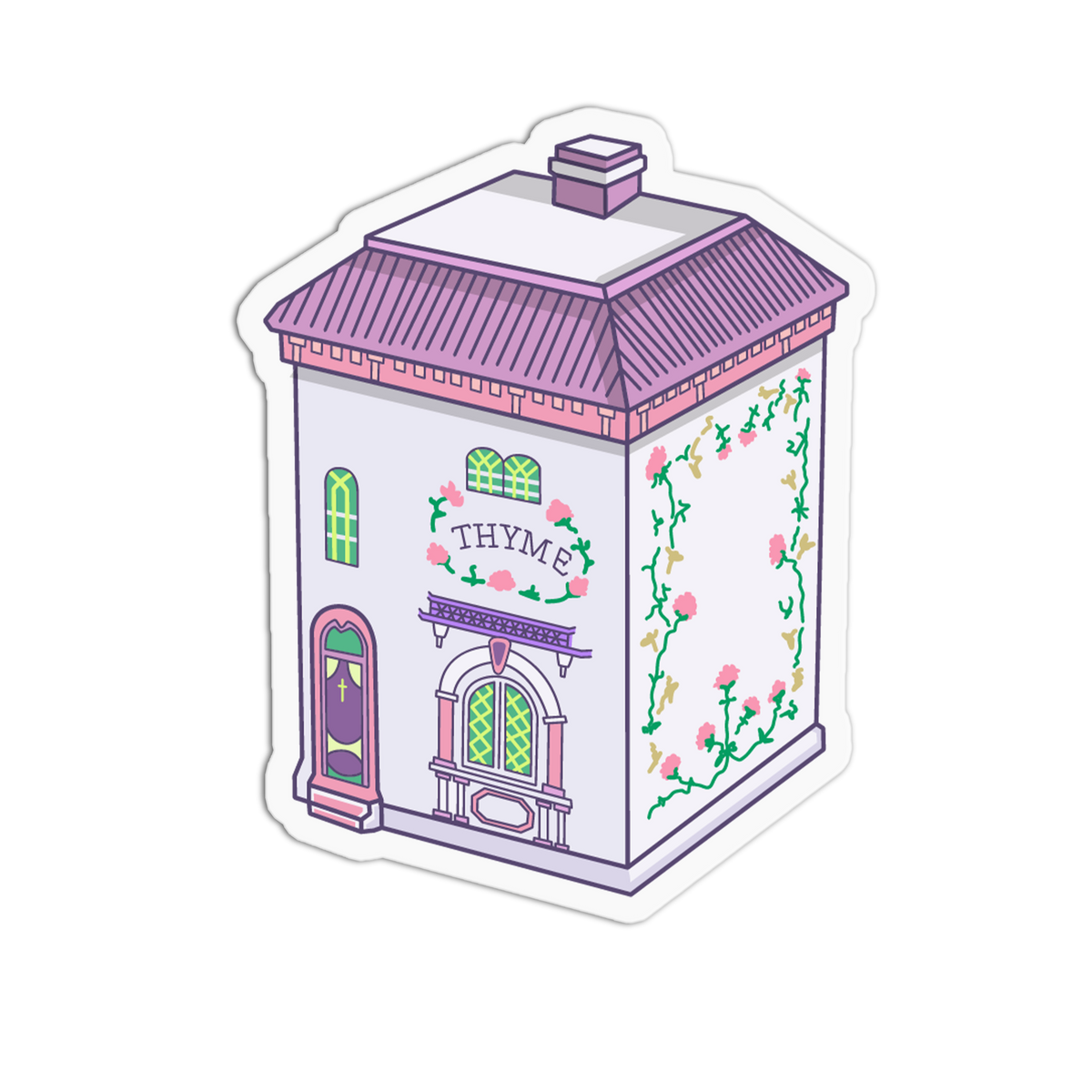 Thyme House - Spices Village Sticker