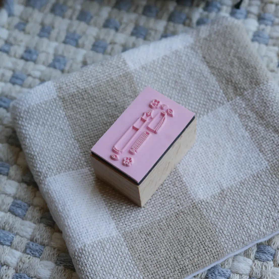 Fountain Pen Wooden Stamp