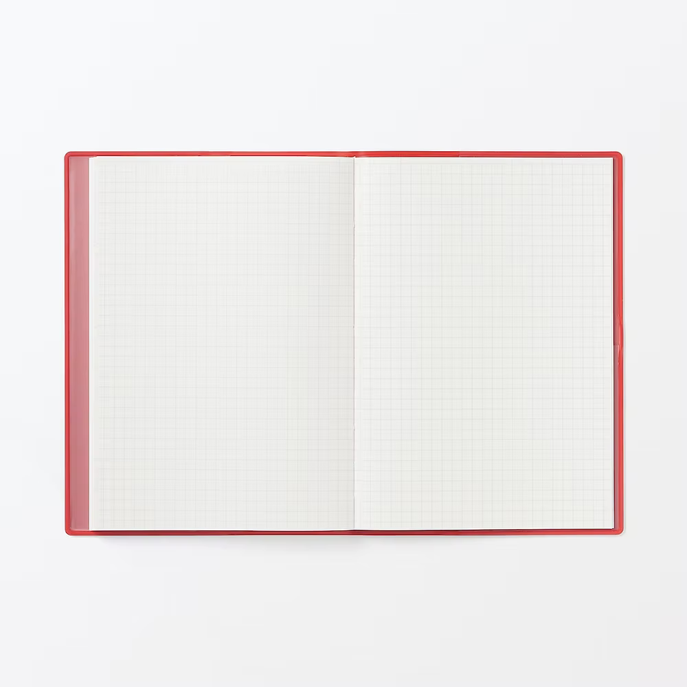 MUJI Red 2026 Monthly/Weekly Planner B6