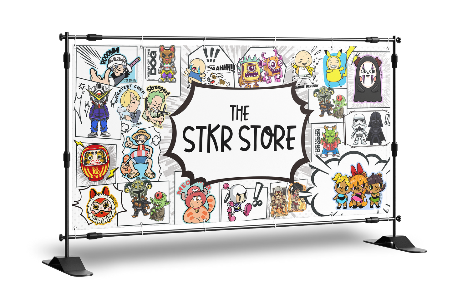 Banner (Stand Not Included)