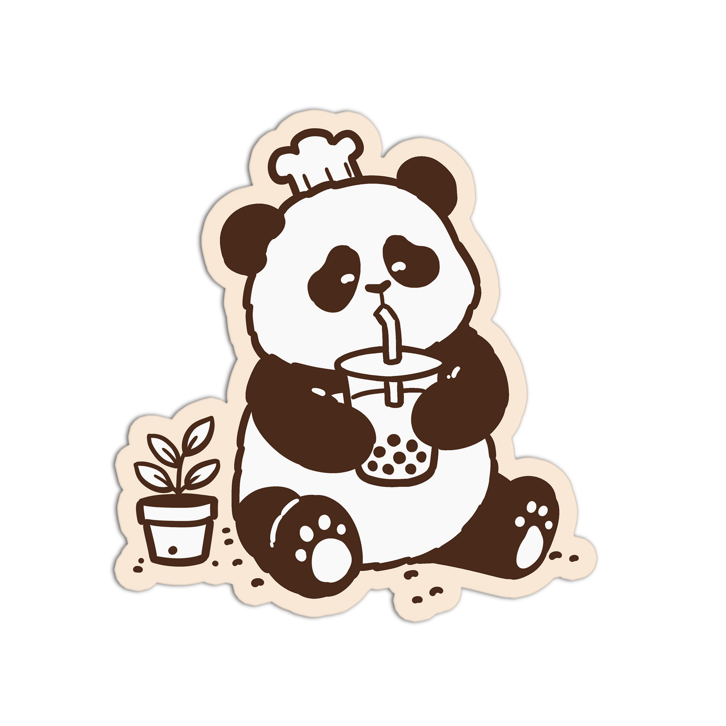 Panda Boba Stickers - The Stkr Store
