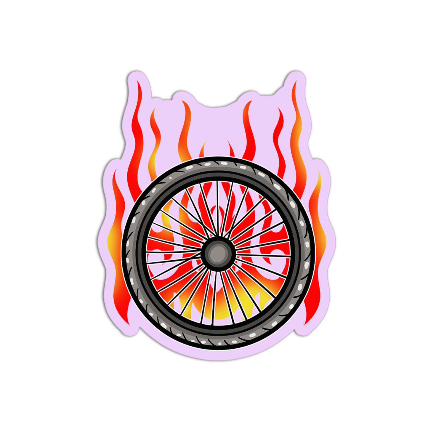 Wheel on Fire
