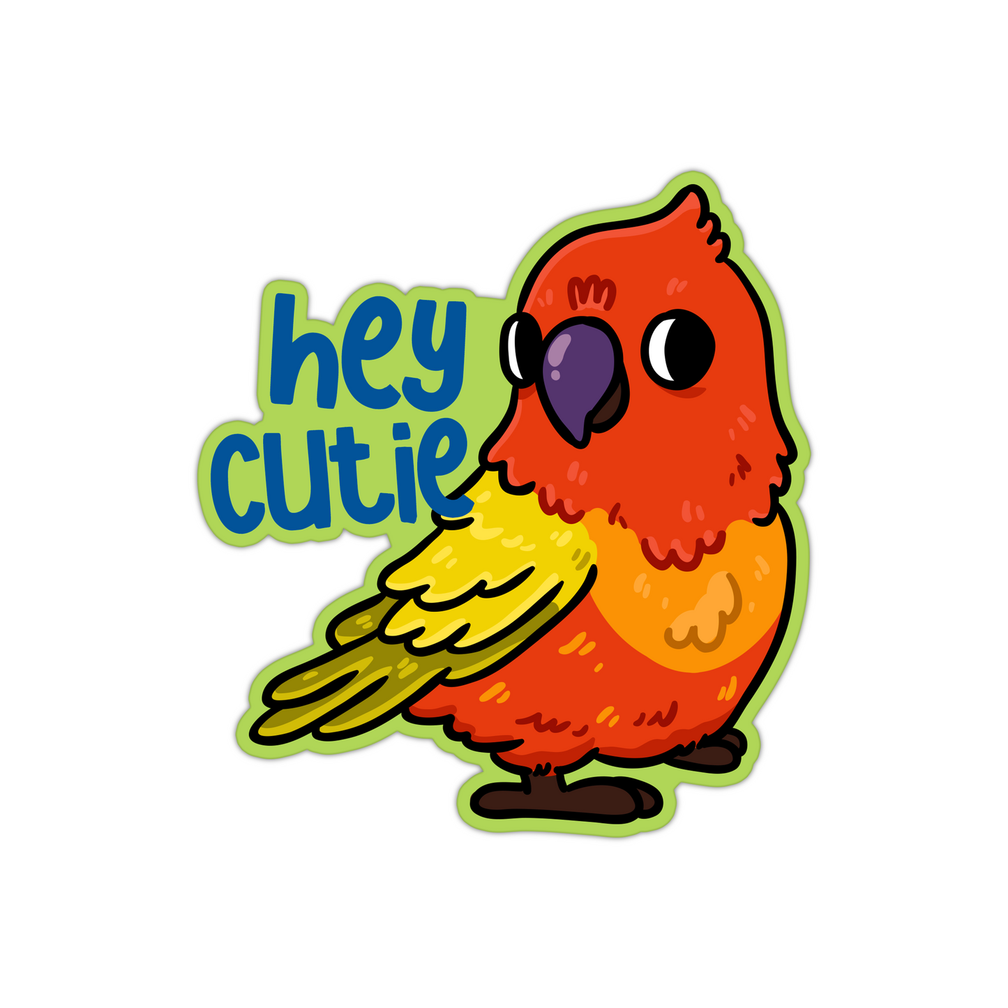 Bird Textured Stickers