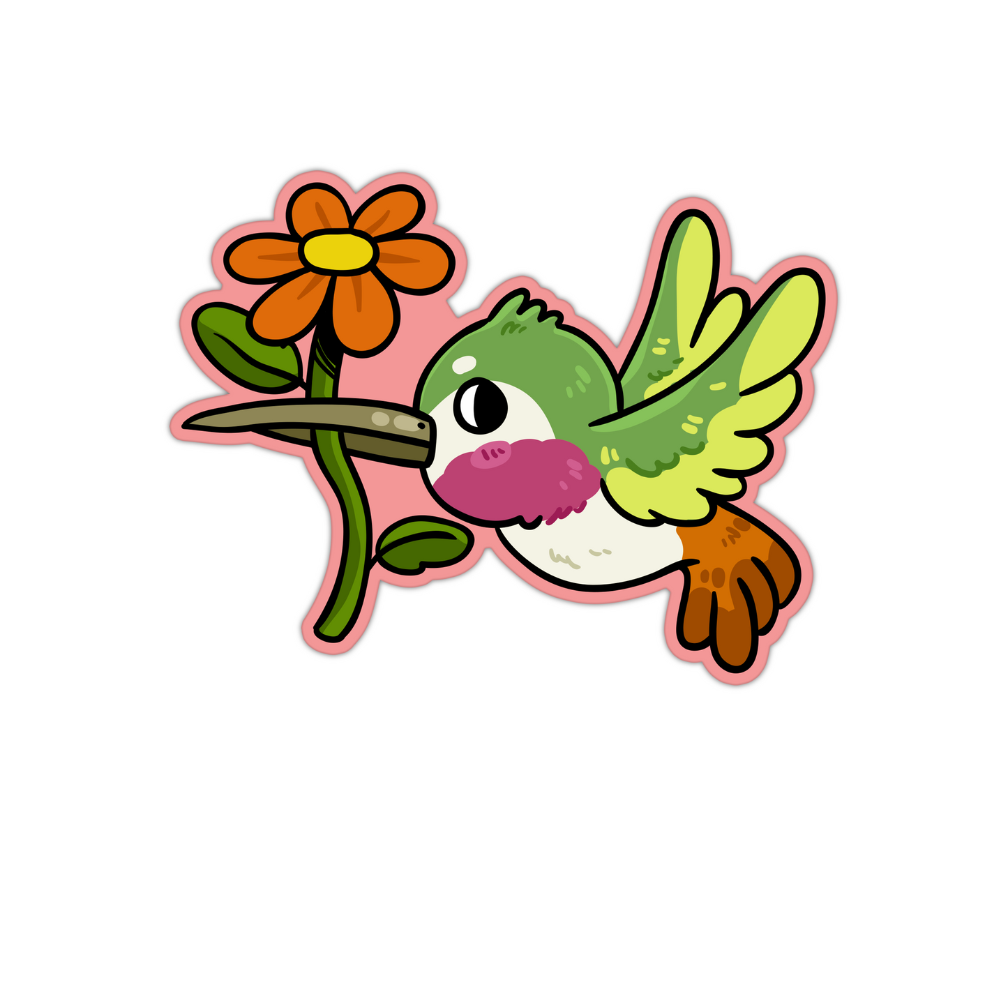 Bird Textured Stickers