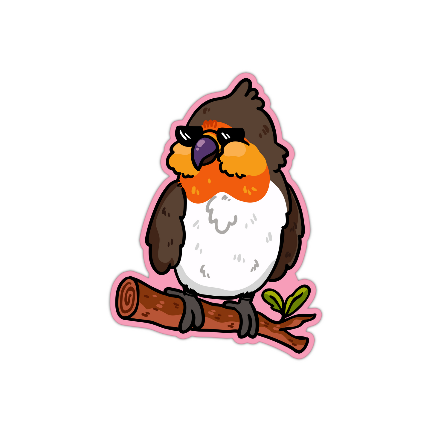 Bird Textured Stickers