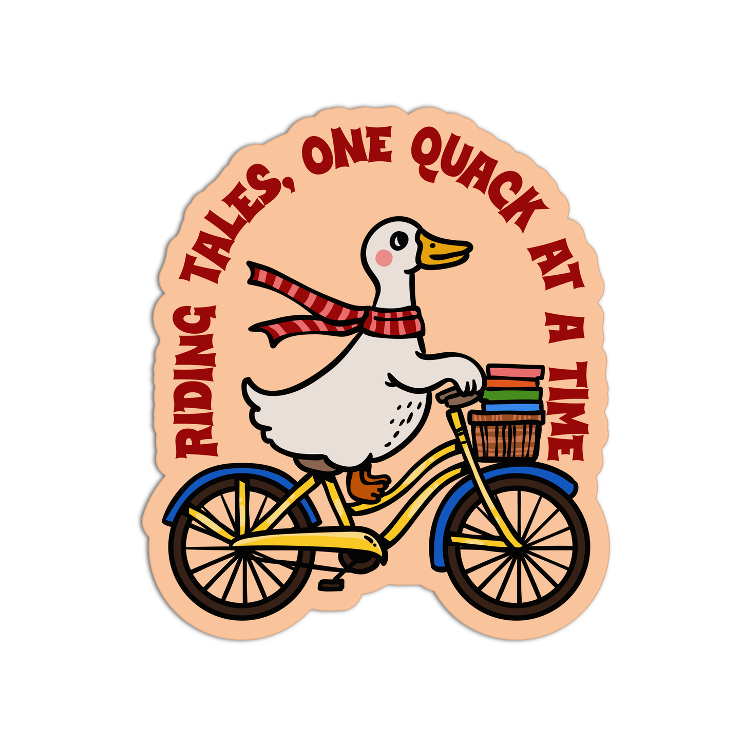 Riding Tales One Quack At A Time Books And Reading Stickers