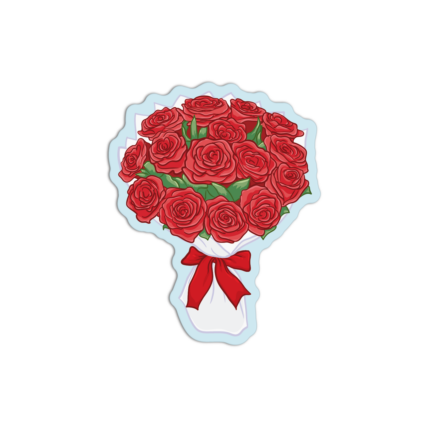 Boquet Roses Stickers