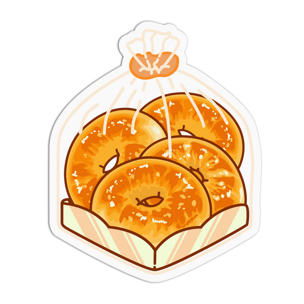 Glazed Donut BreadTalk Sticker
