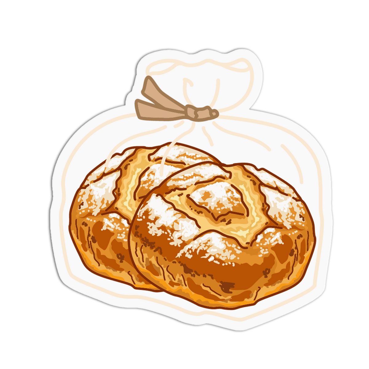 Sugar Bun BreadTalk Sticker