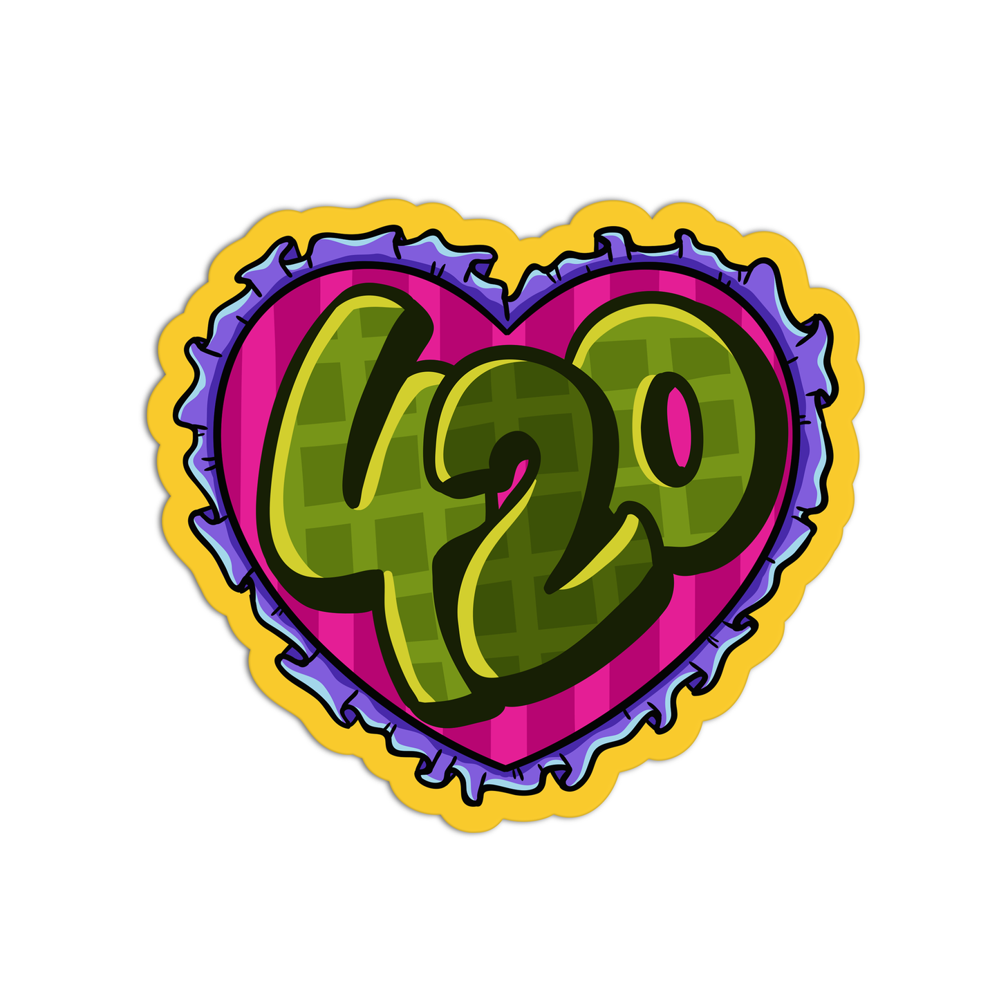 420 Canna Stickers
