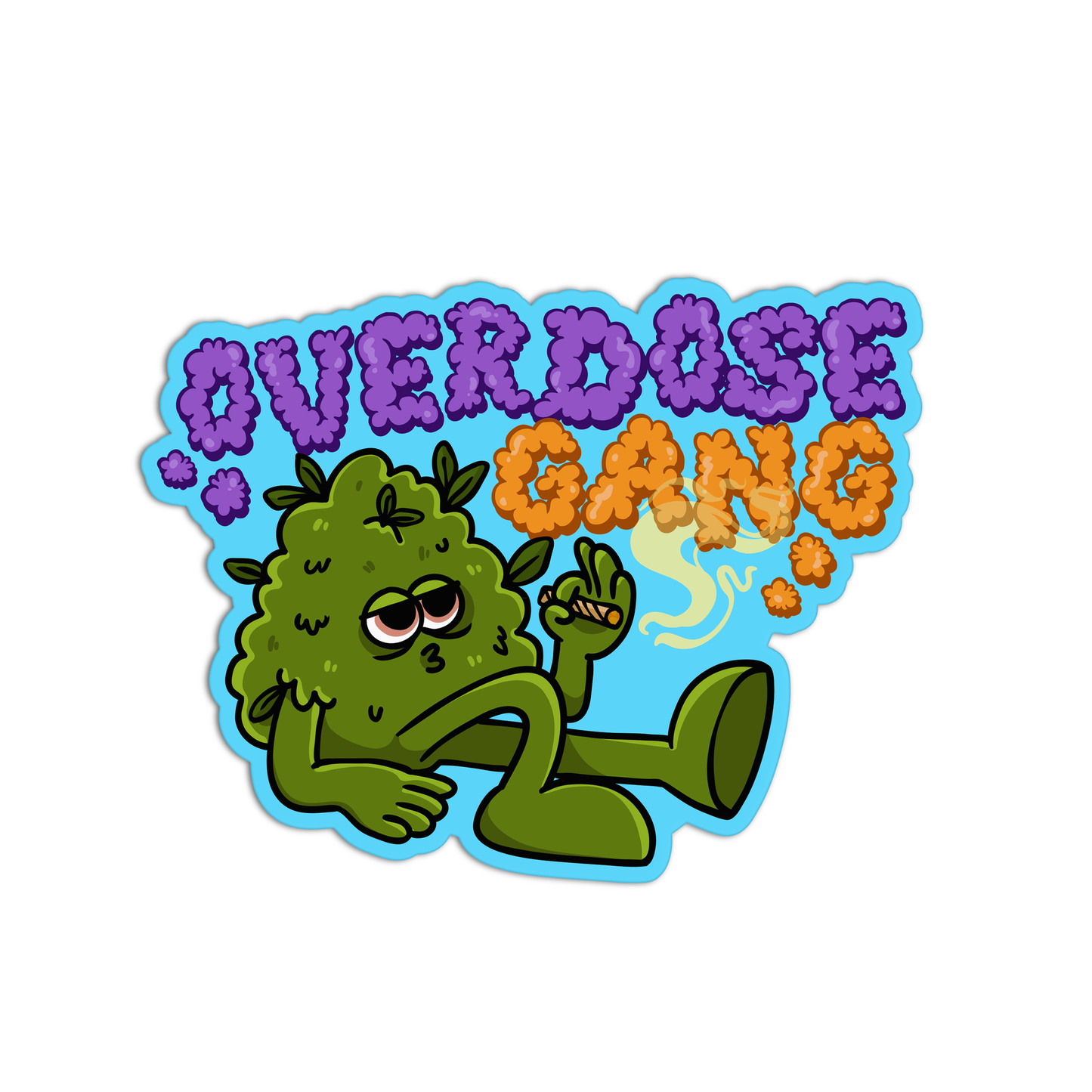 Overdose Gang Canna Stickers