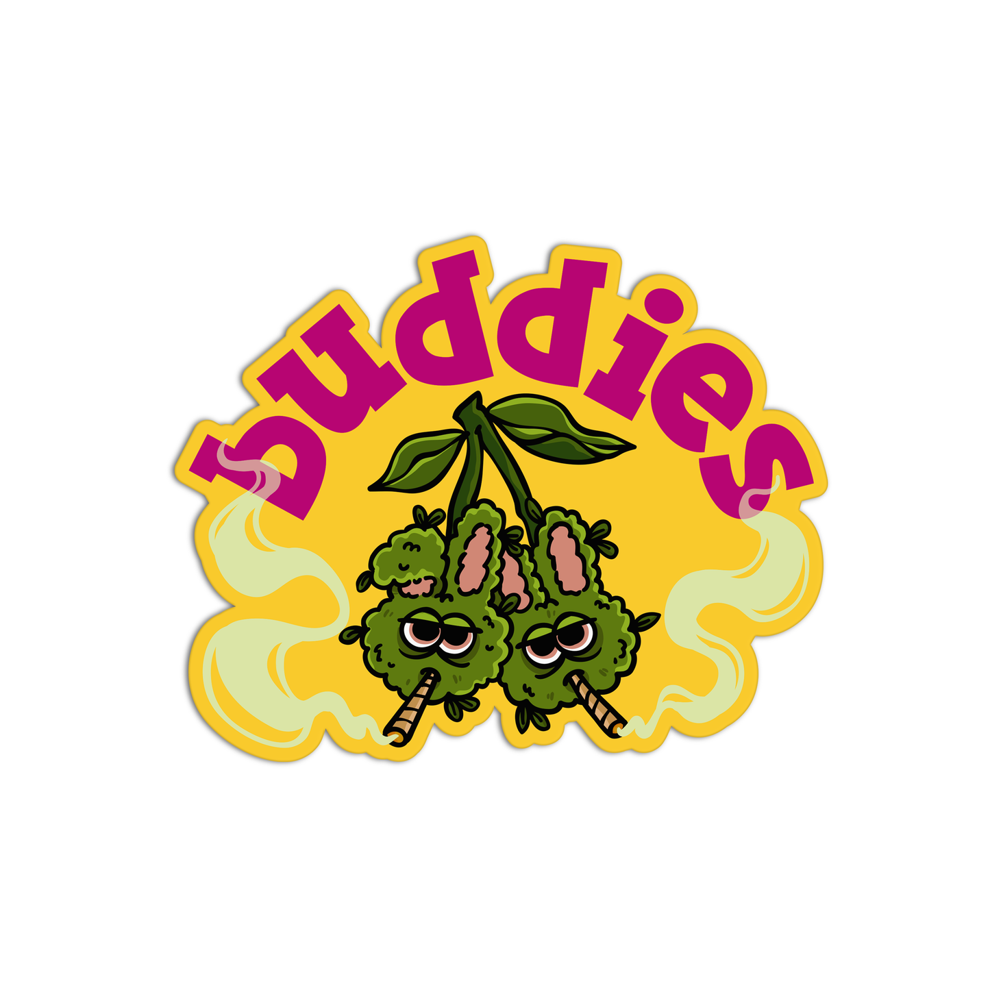 Buddies Canna Stickers