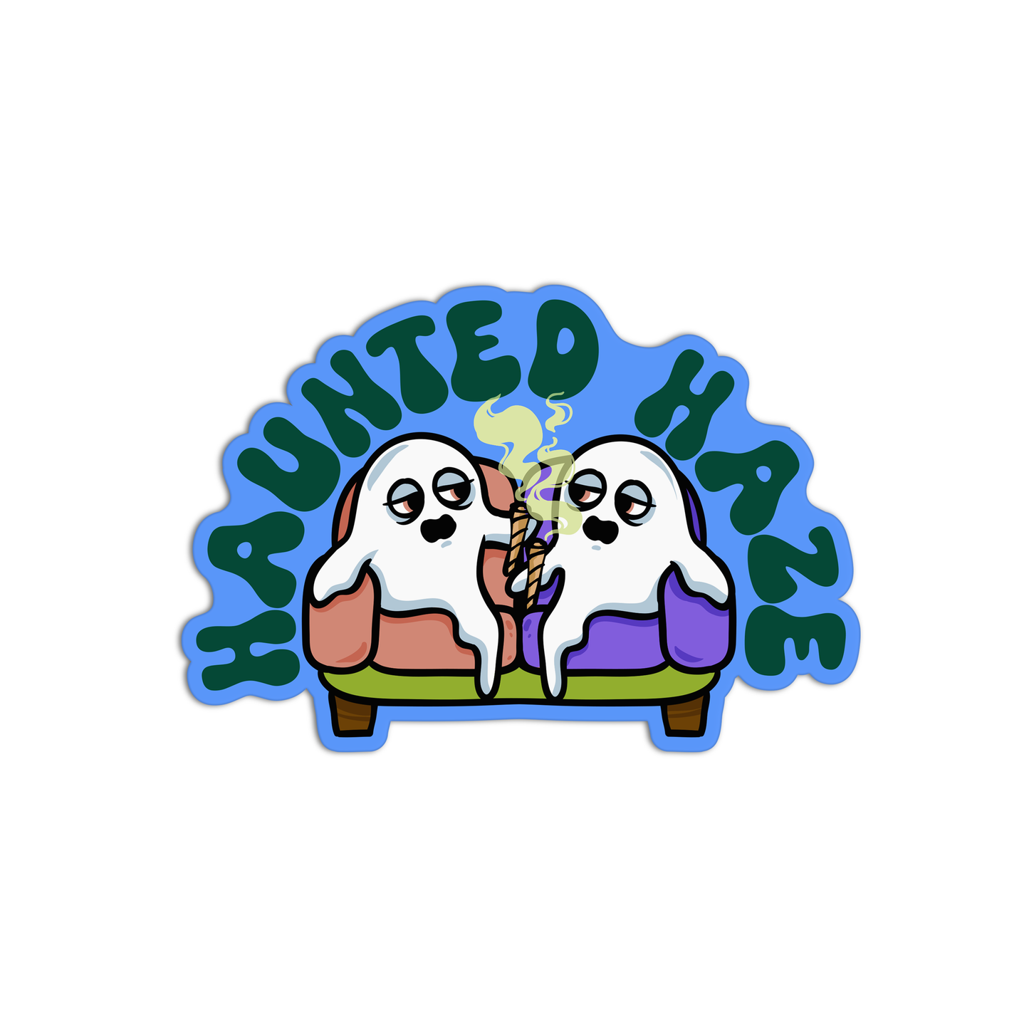 Haunted Haze Canna Stickers