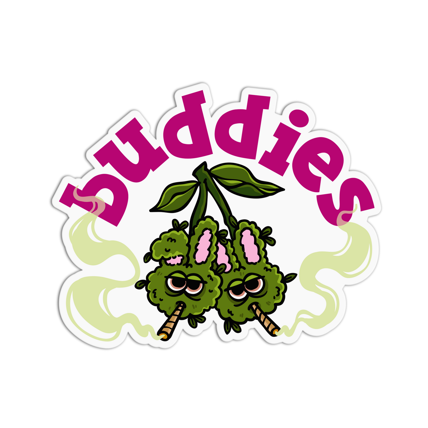 Buddies Canna Series Stickers