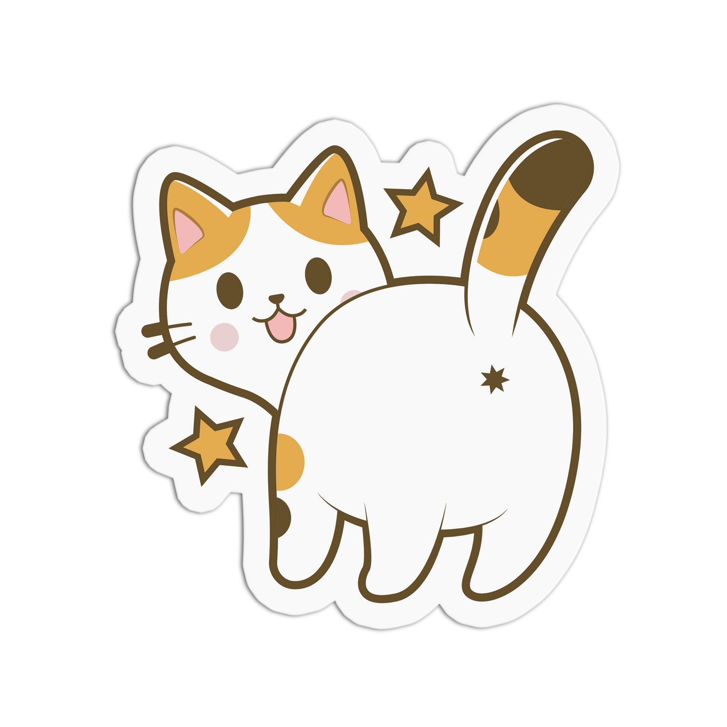 Cat Butt - Cat Series Sticker