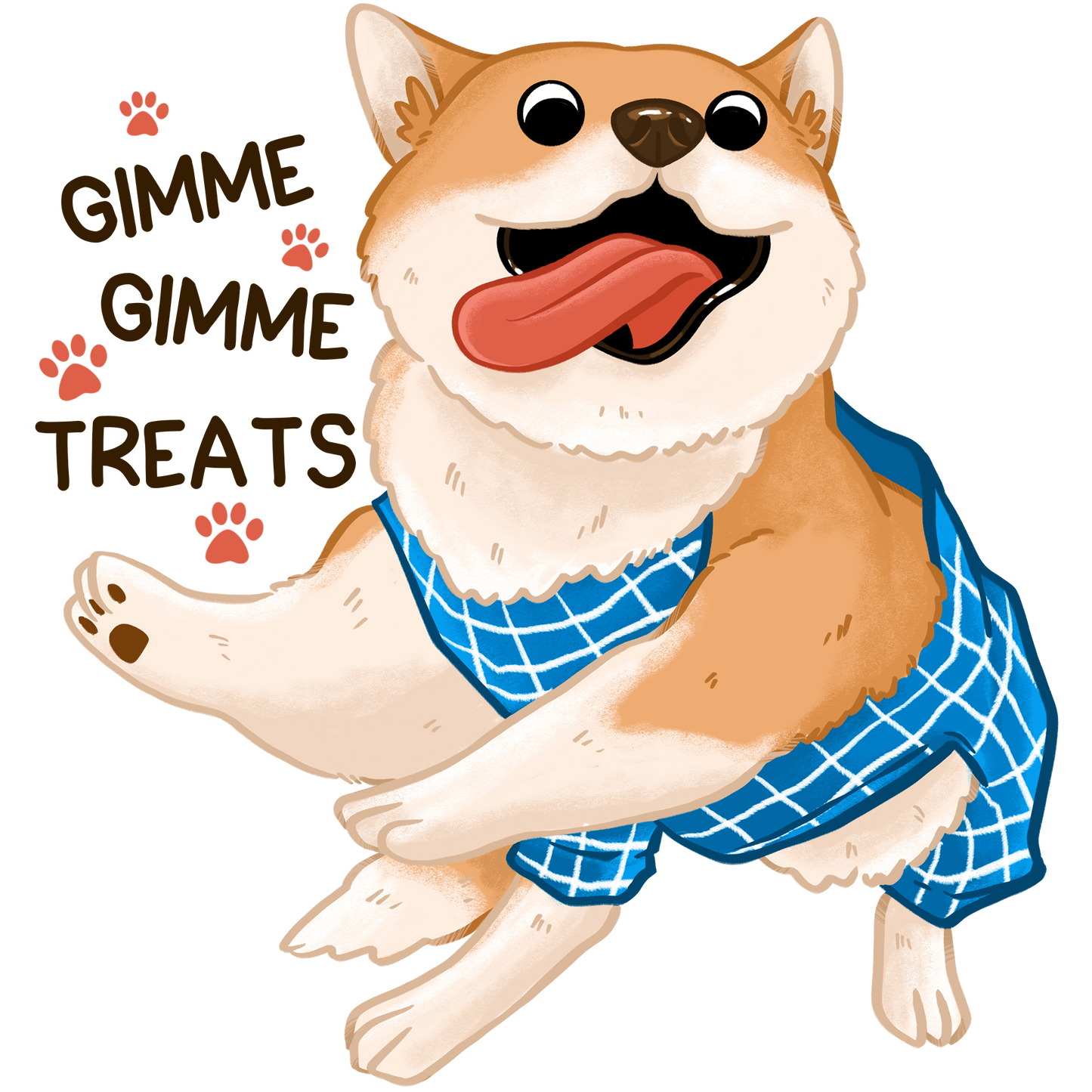 Corgi Sticker