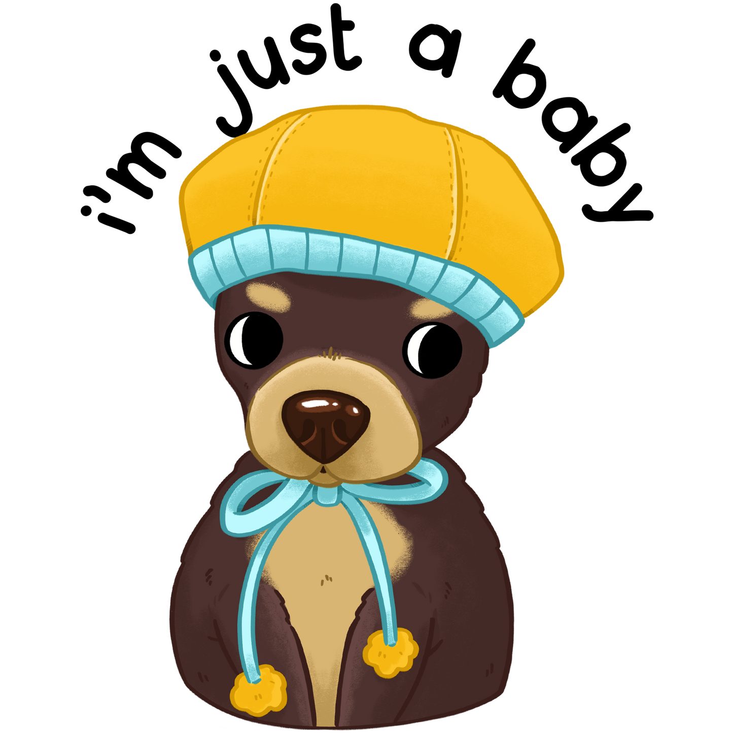 Baby Chihuahua Stickers Sticker - The Stkr Store