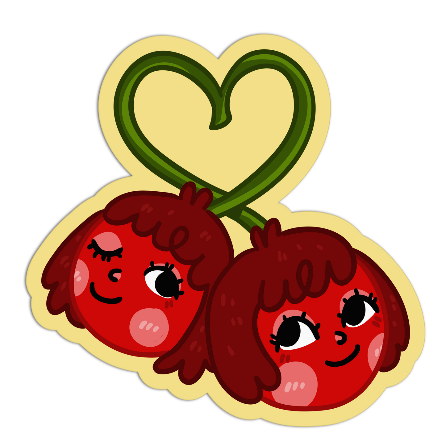 Cherries Sticker