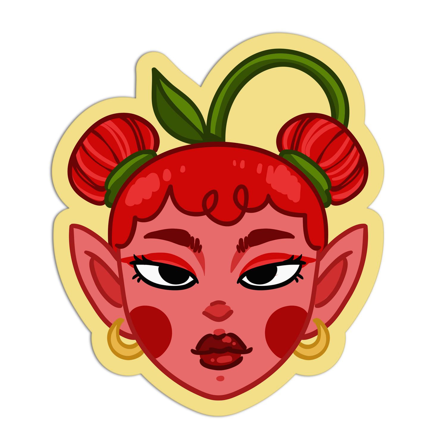 Cherries Sticker