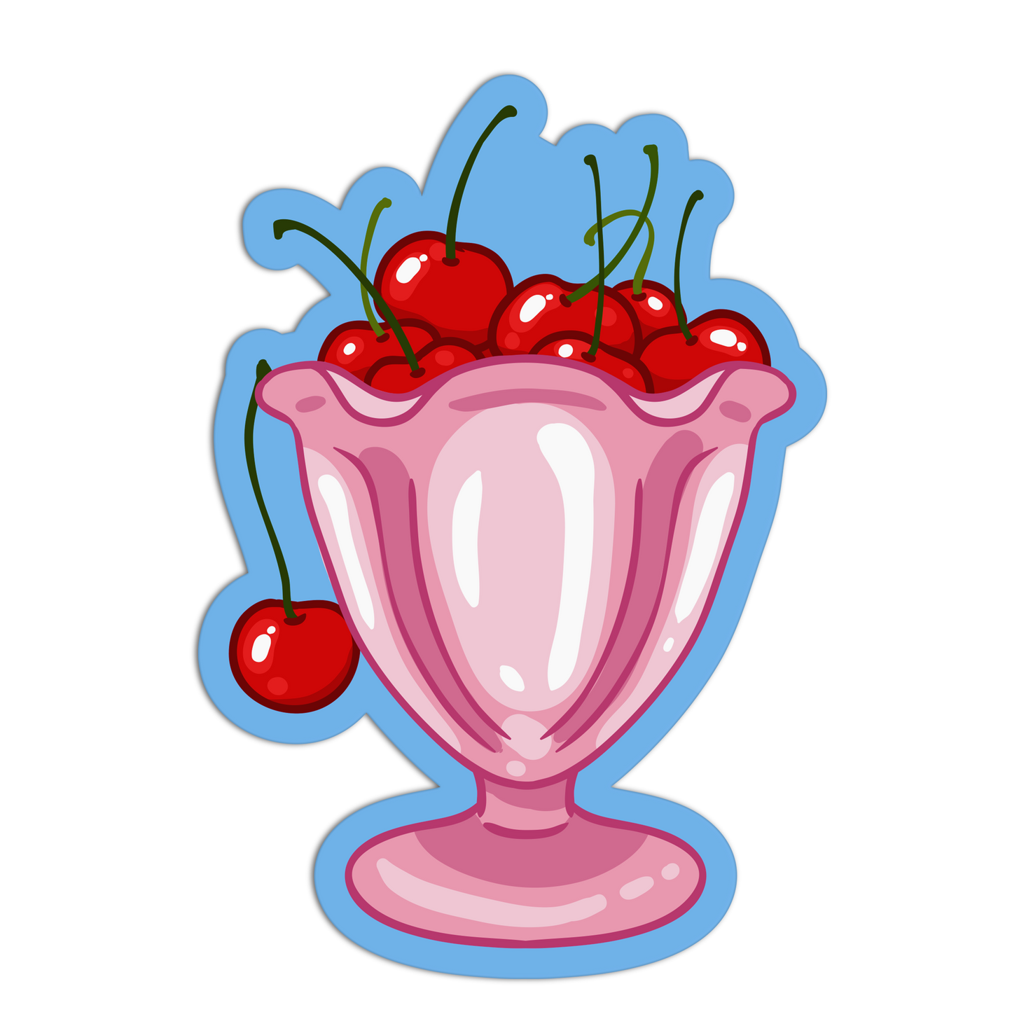 Cherries Sticker