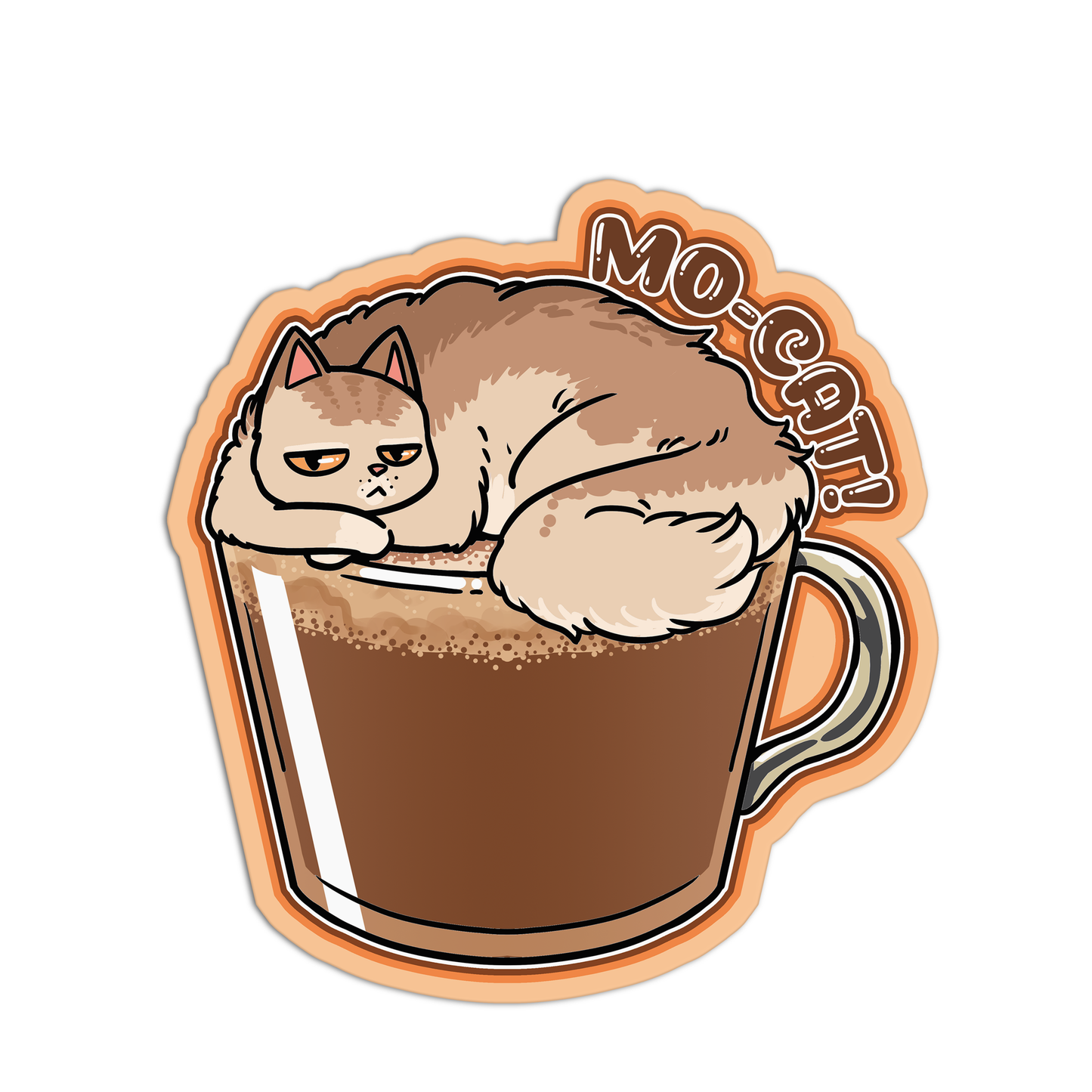 Coffee Cat Stickers